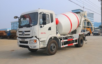 大運風景3方攪拌車