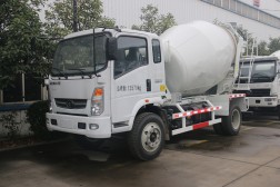 重汽豪曼4方攪拌車