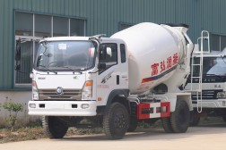 重汽王牌4方攪拌車