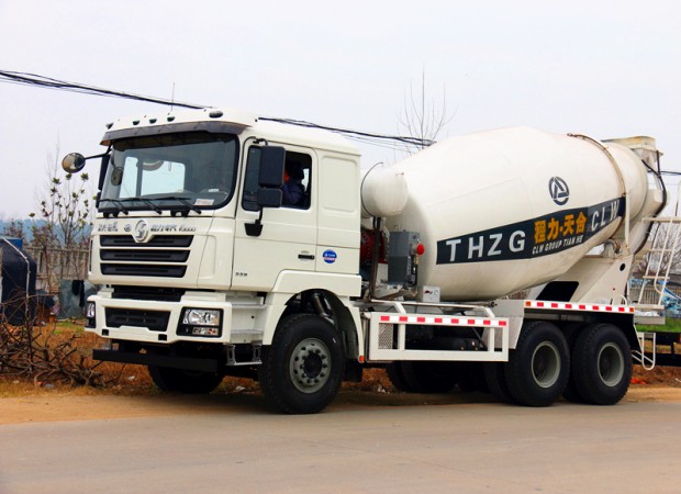  陜汽德龍12方攪拌車